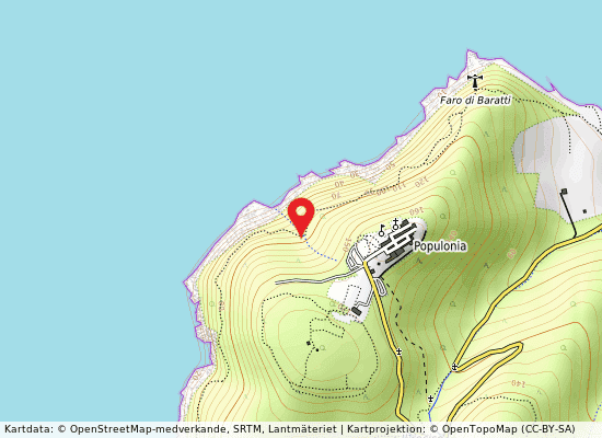 Punta saltacavallo på kartan