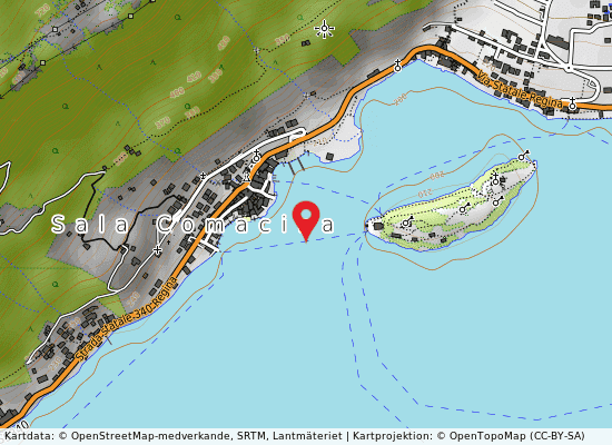 Spiaggetta på kartan