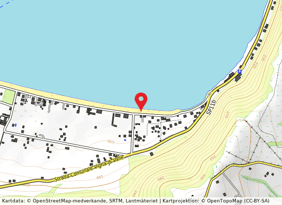 Dx punta il pizzo på kartan