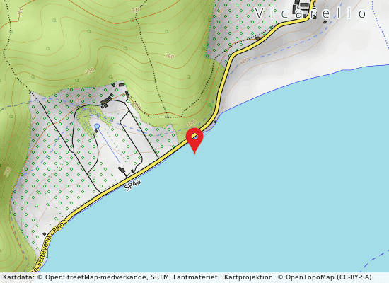 Km 16 på kartan