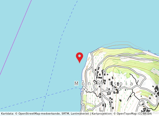 Localita' punta sivi på kartan