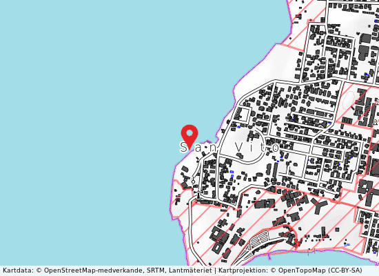 Stabilimento yacting club s.vito på kartan