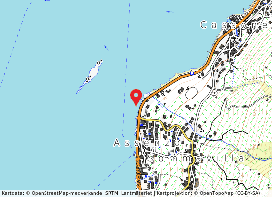 Via de loc på kartan