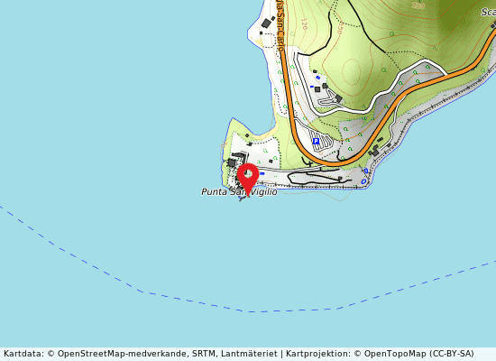 Punta san vigilio på kartan