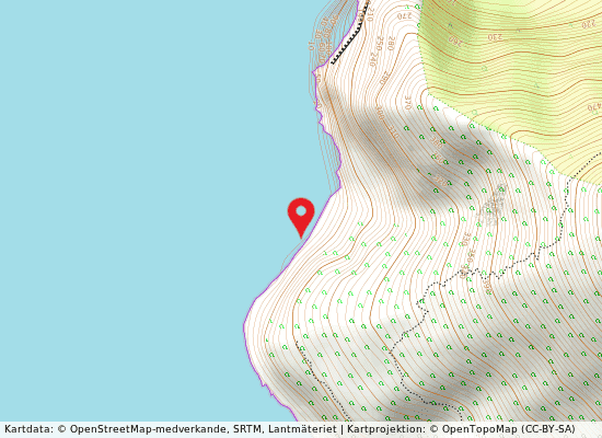 Praiola på kartan