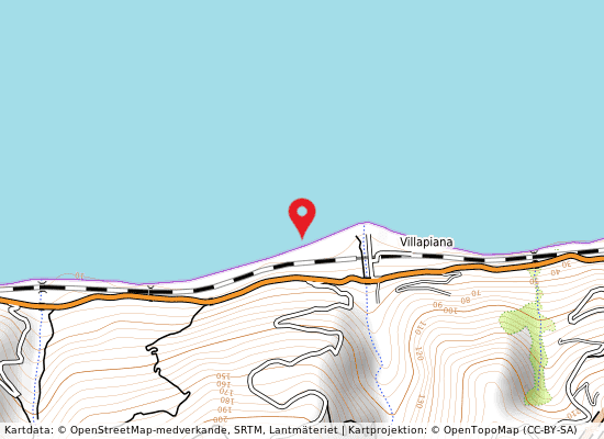 Foce torrente s. cataldo på kartan