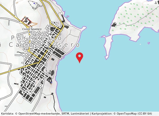 300 m nord collettore fognario på kartan