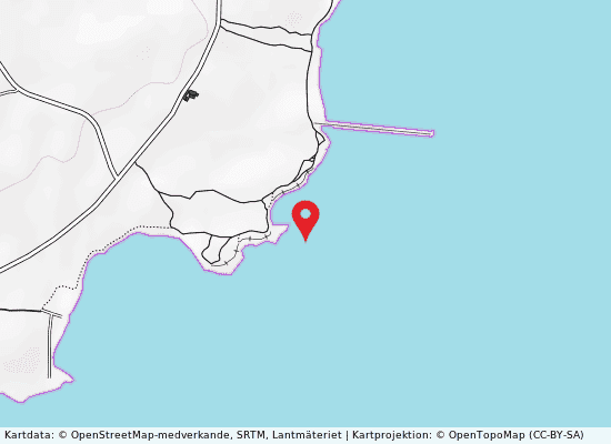 Km. 0,3 nord punta anipro på kartan