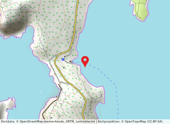 Cala dragonara på kartan