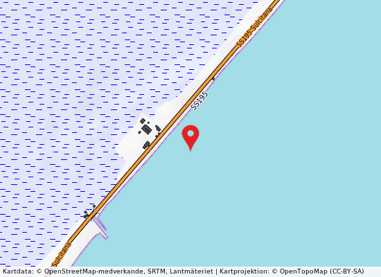 Ss 195 km 7 på kartan