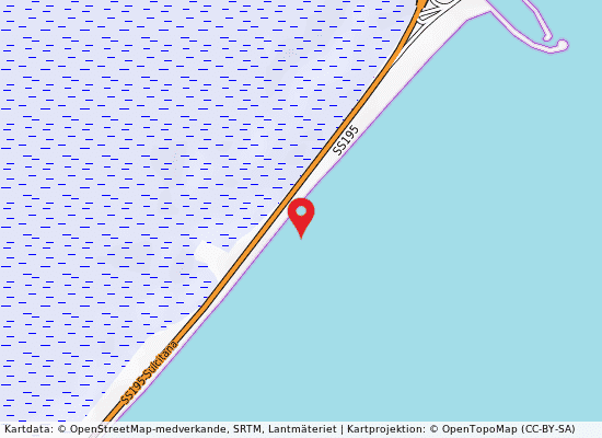 Ss.195 km 6 på kartan