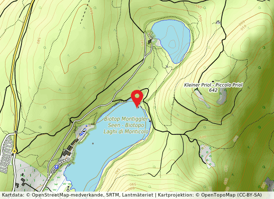 Gms nord rocce på kartan