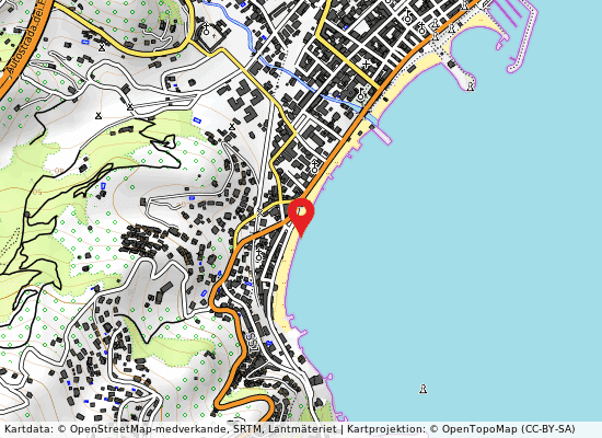 Rio foce mortole på kartan