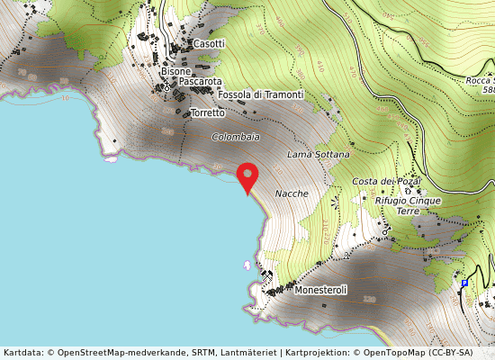 Seno di fossola på kartan